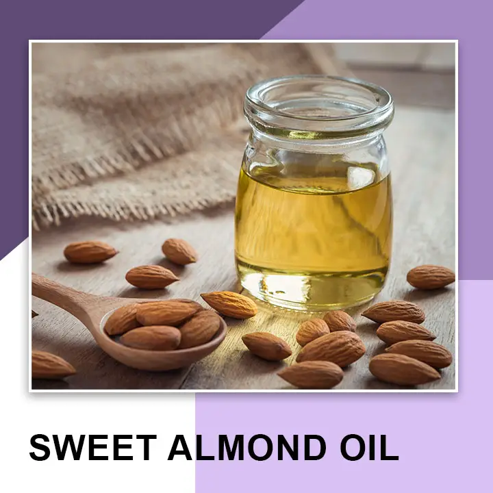 Sweet Almond oil for Eyebrows Growth