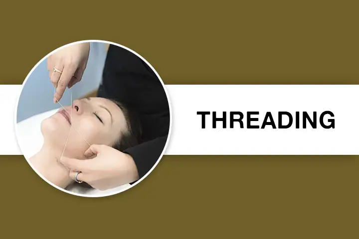 Threading for Facial Hair Removal