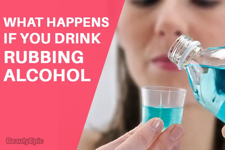 drinking rubbing alcohol