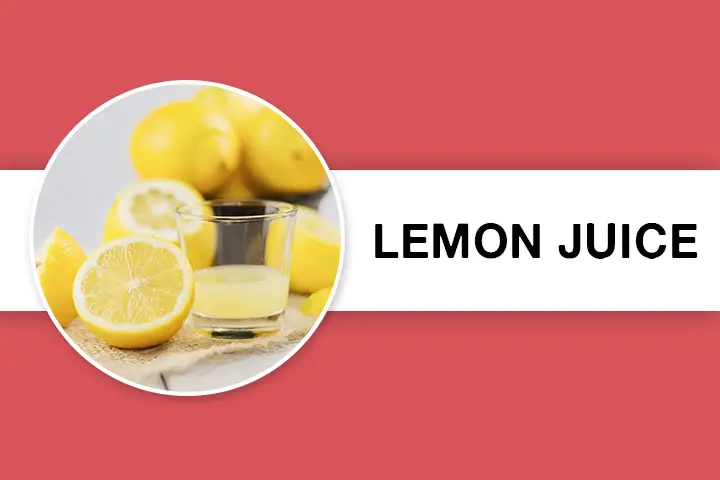 lemon juice for Facial Hair Removal