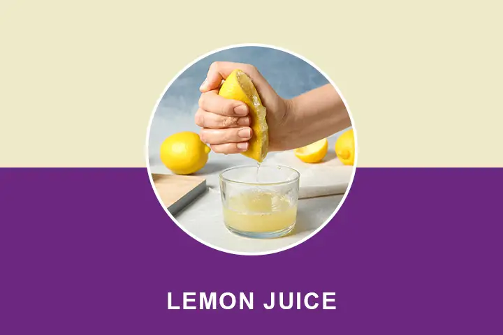 lemon juice for wrinkle removal