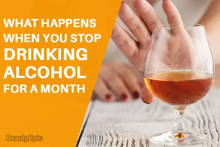 what happens when you stop drinking alcohol for a month