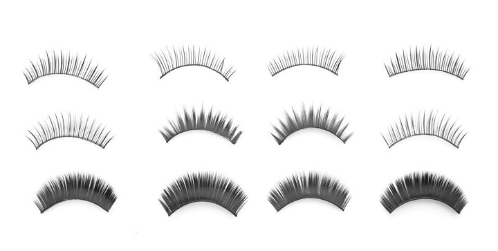 types of eyelashes extensions