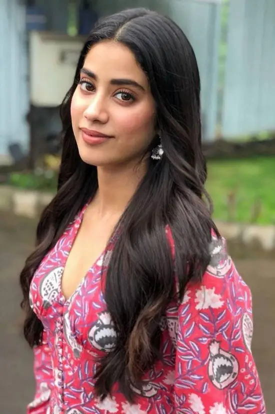 Janhvi Kapoor During Dhadak Promotions