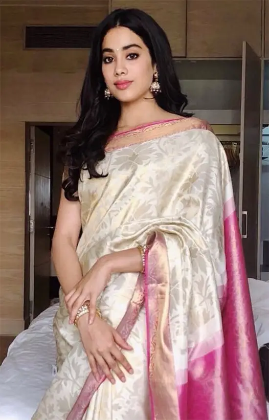 Janhvi Kapoor in Saree