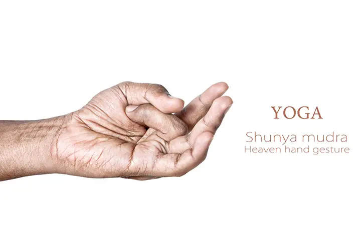 Shunya mudra