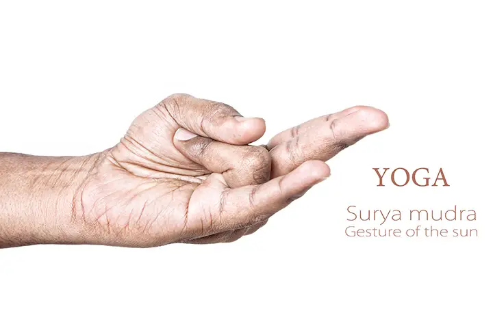 Surya mudra