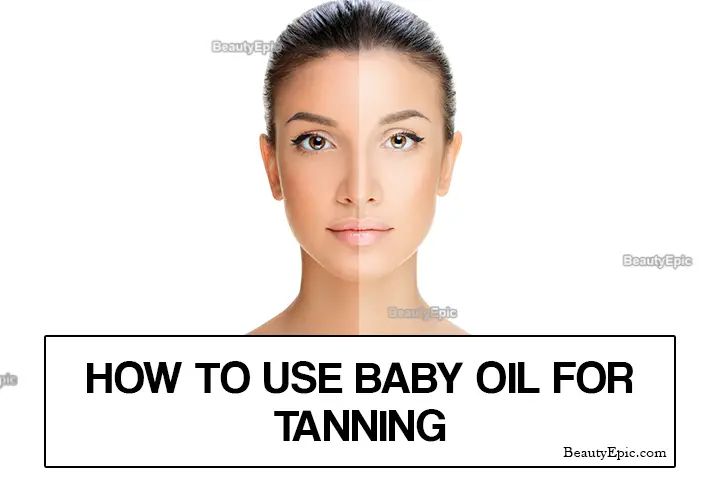 baby oil for tanning