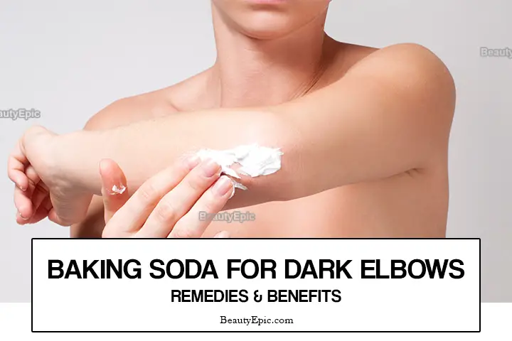 baking soda for dark elbows