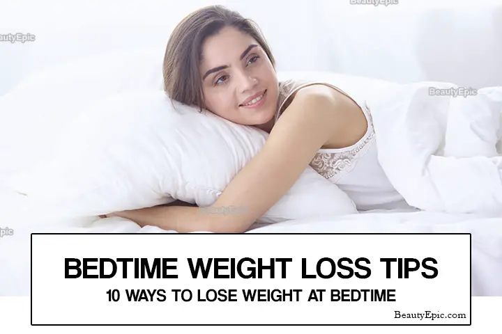 bedtime weight loss tips