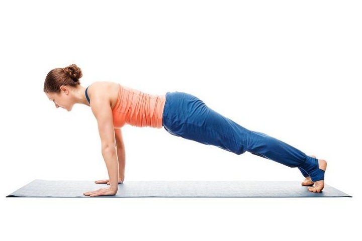 chaturanga dandasana for arms