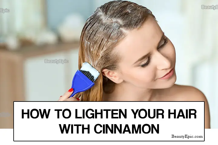cinnamon to lighten hair