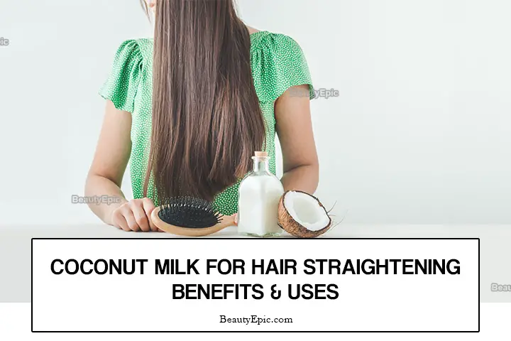 coconut milk for hair straightening