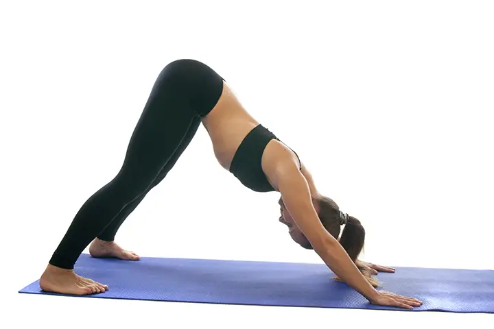 downward dog pose for migraine