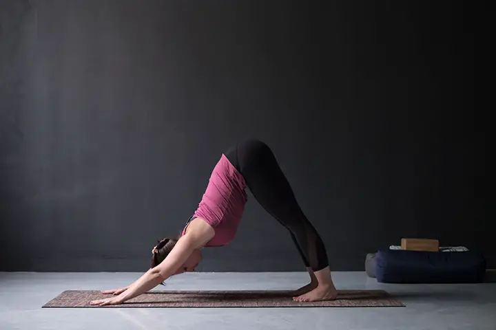 downward dog pose for pinched nerve