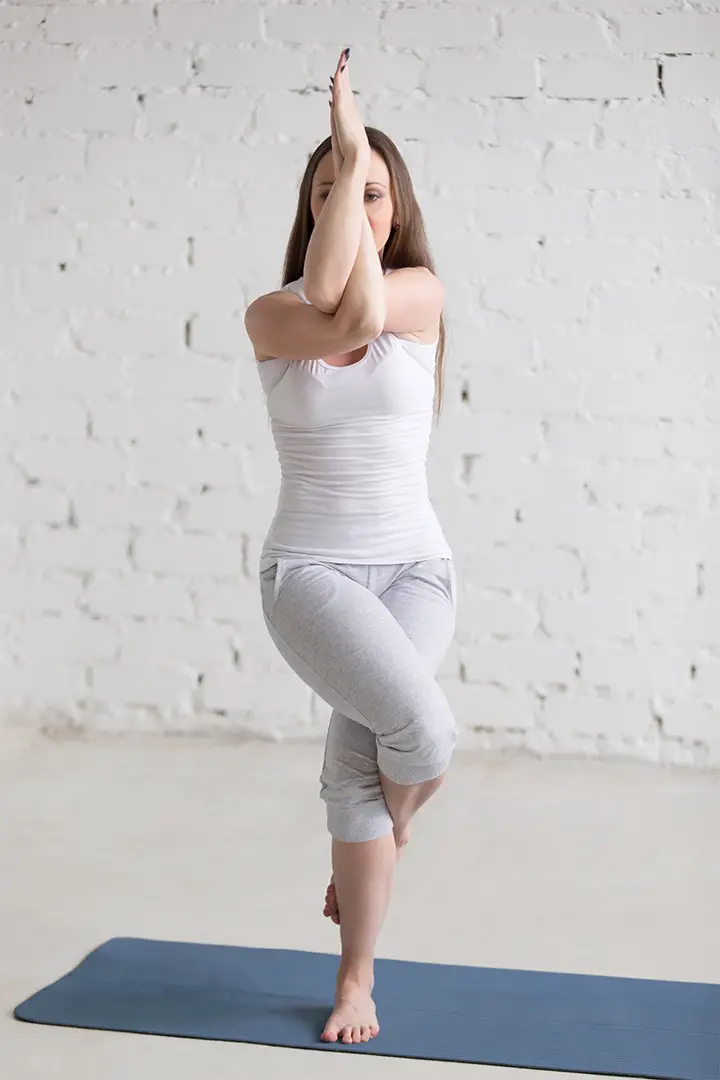 eagle pose for weight loss