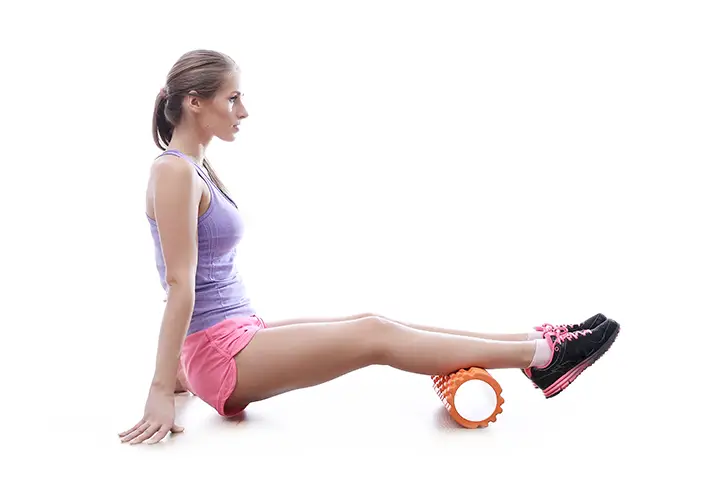 foam roller calf exercise