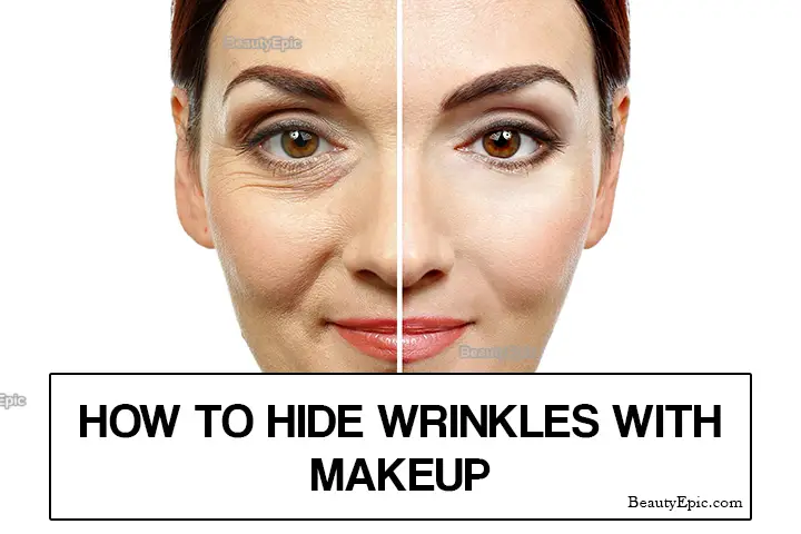 hide wrinkles with makeup