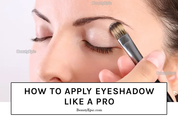 how to apply eyeshadow