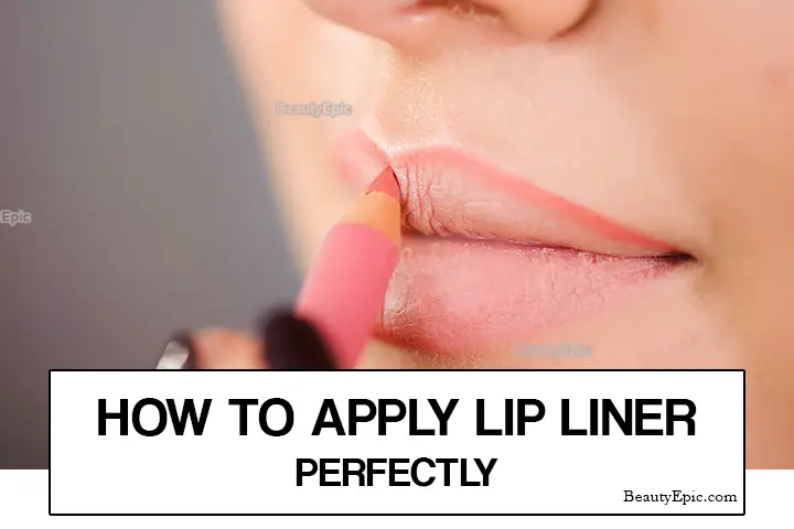 how to apply lip liner