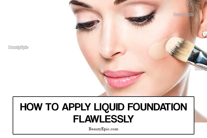 how to apply liquid foundation