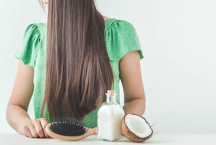 how to use coconut milk for hair straightening