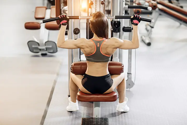 lat pulldown for back fat