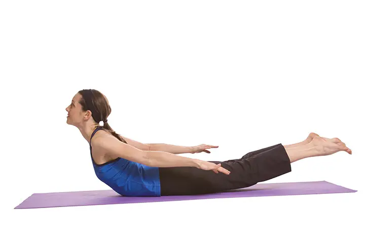 locust pose for colon cleansing