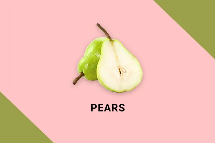 pears for weight loss