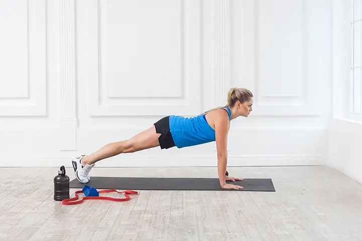 plank for abs