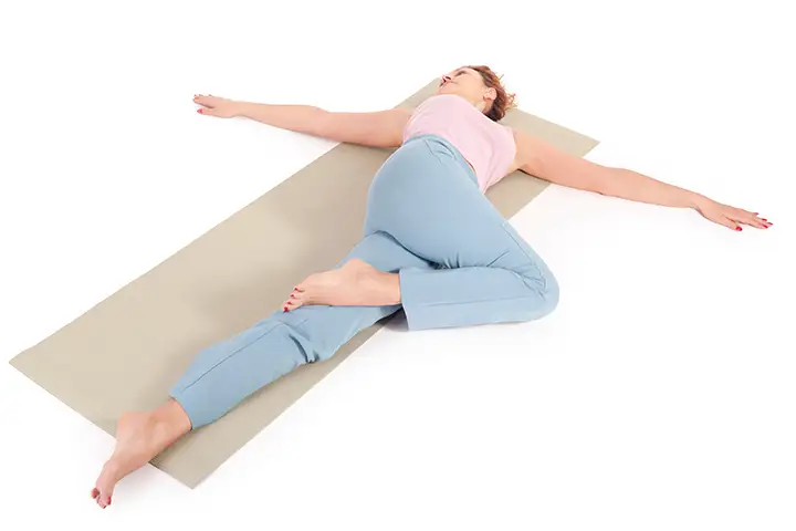 prone torso twist for sciatica