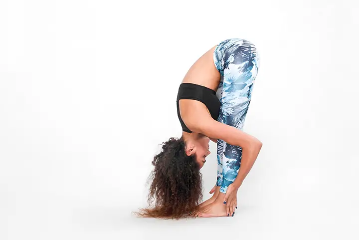 standing forward bend pose for insomnia