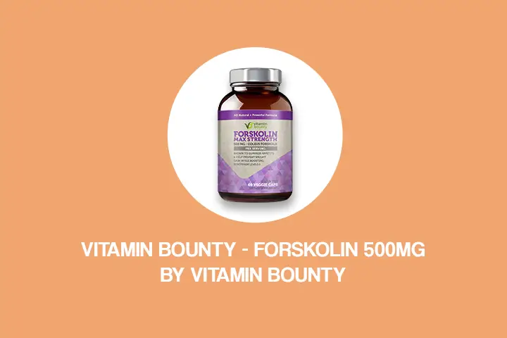 vitamin bounty - forskolin 500mg