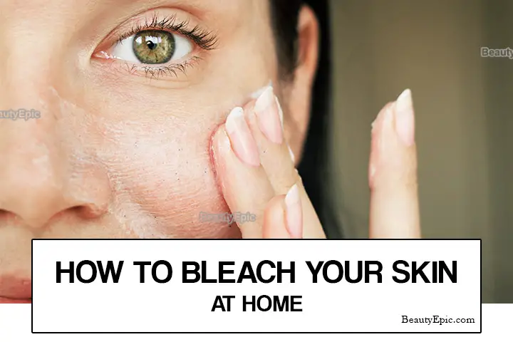 bleach your skin naturally at home