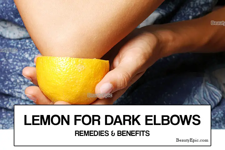 lemon juice for dark elbows