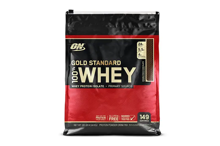 optimum nutrition gold standard 100 whey protein powder