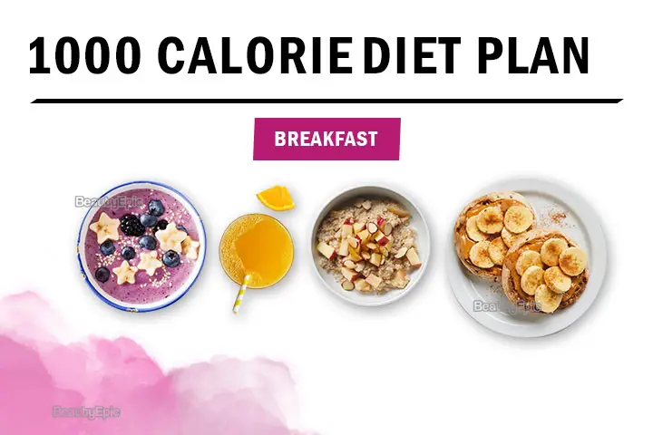 1000 calorie breakfast idea