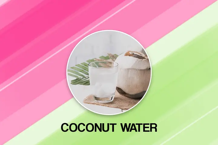 Coconut water for fast plooping