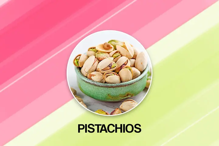 Pistachios for fast plooping