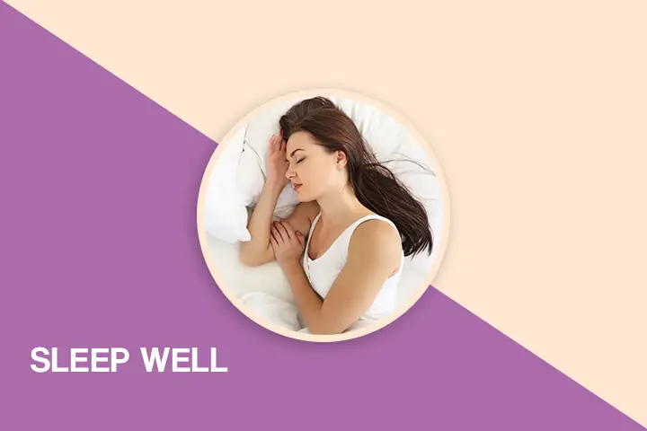 Sleep well for weight loss