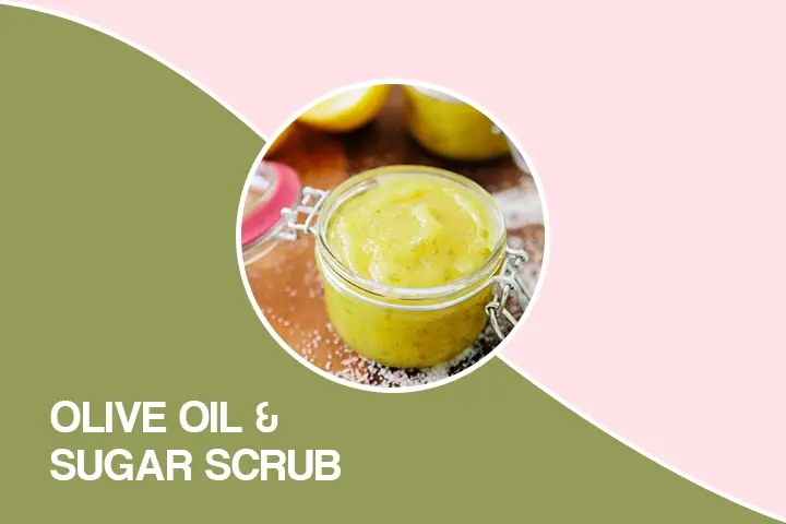 Olive Oil And Sugar Scrub