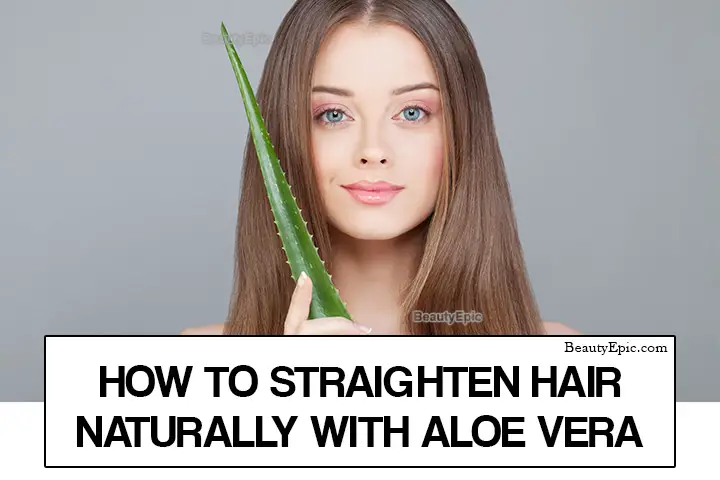 aloe vera for hair straightening