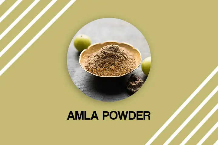 amla powder for grey hair