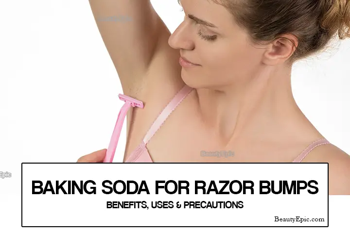 baking soda for razor bumps