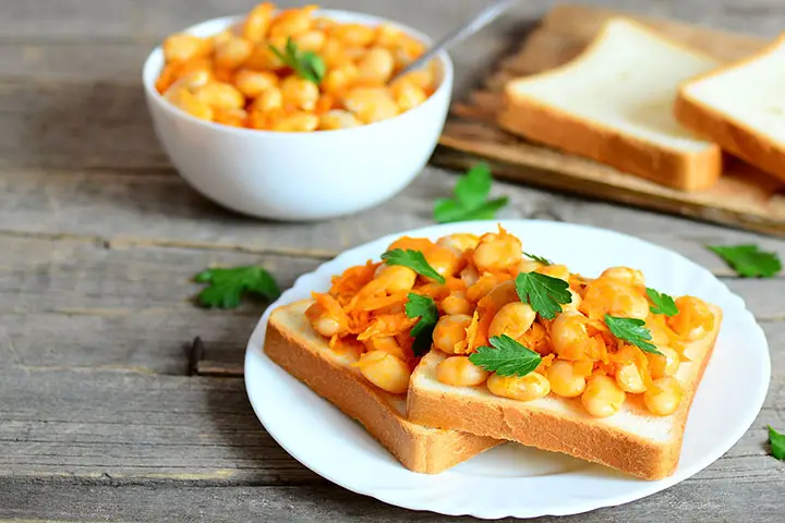 beans on toast breakfast