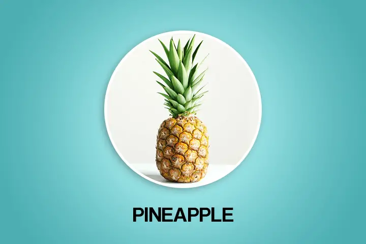 pineapple helps to get periods