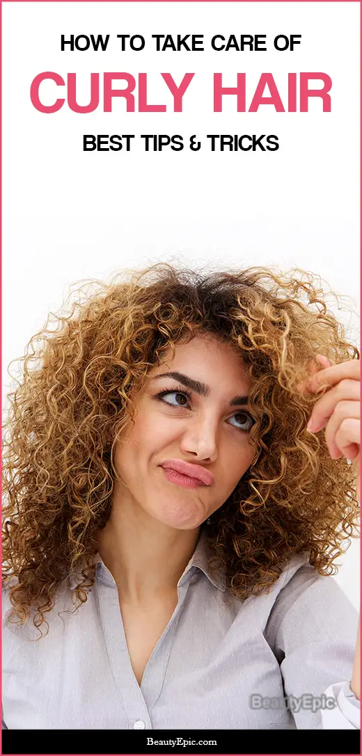 take care of curly hair at home