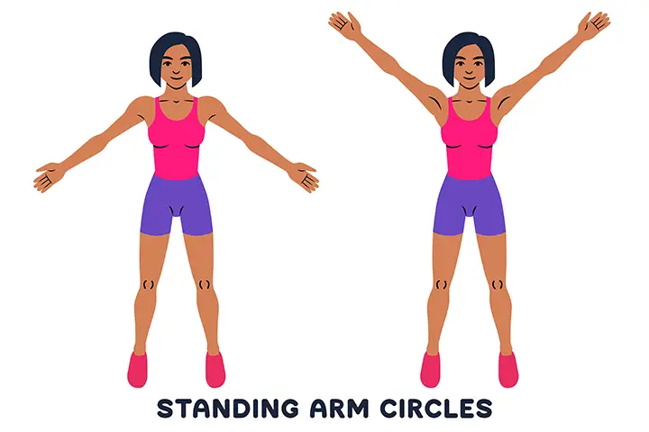 arm circles for flabby arms