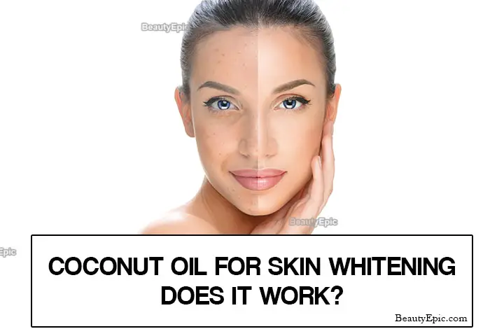 coconut oil for skin whitening