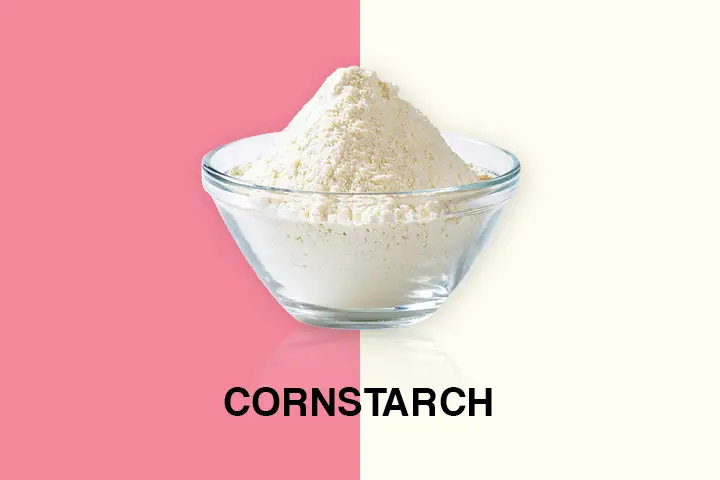 cornstarch for oily hair